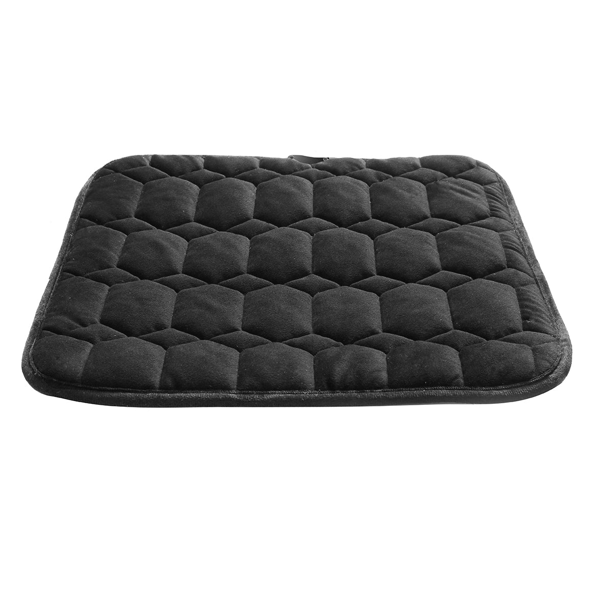 Dark Slate Gray 45.5*44cm Car Plush Heated Seat Cushion Seat Warmer Winter Household Cover Electric Heating Mat