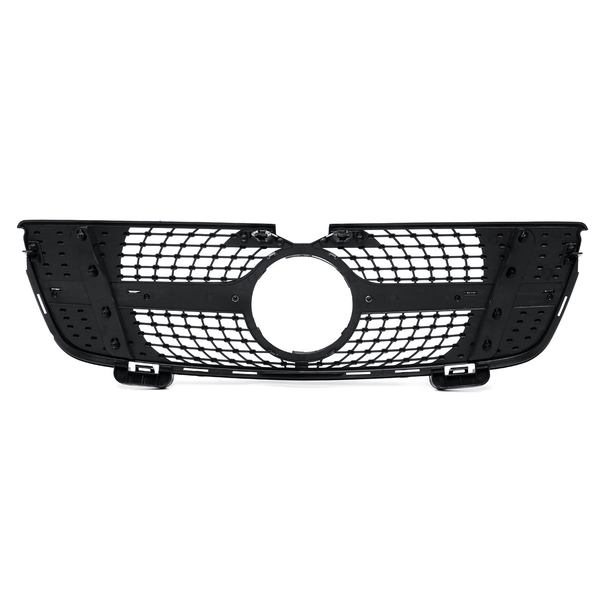 White Smoke Black Diamond Style Front Grille Grill For Mercedes-Benz GL-Class X164 GL320/350/450