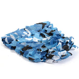 Cornflower Blue 1mX1m Camo Camouflage Net For Car Cover Camping Military Hunting Shooting Hide