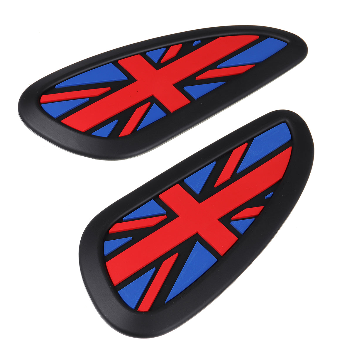 Firebrick Retro Motorcycle Cafe Racer Gas Fuel tank Rubber Sticker Tank Pad Protector