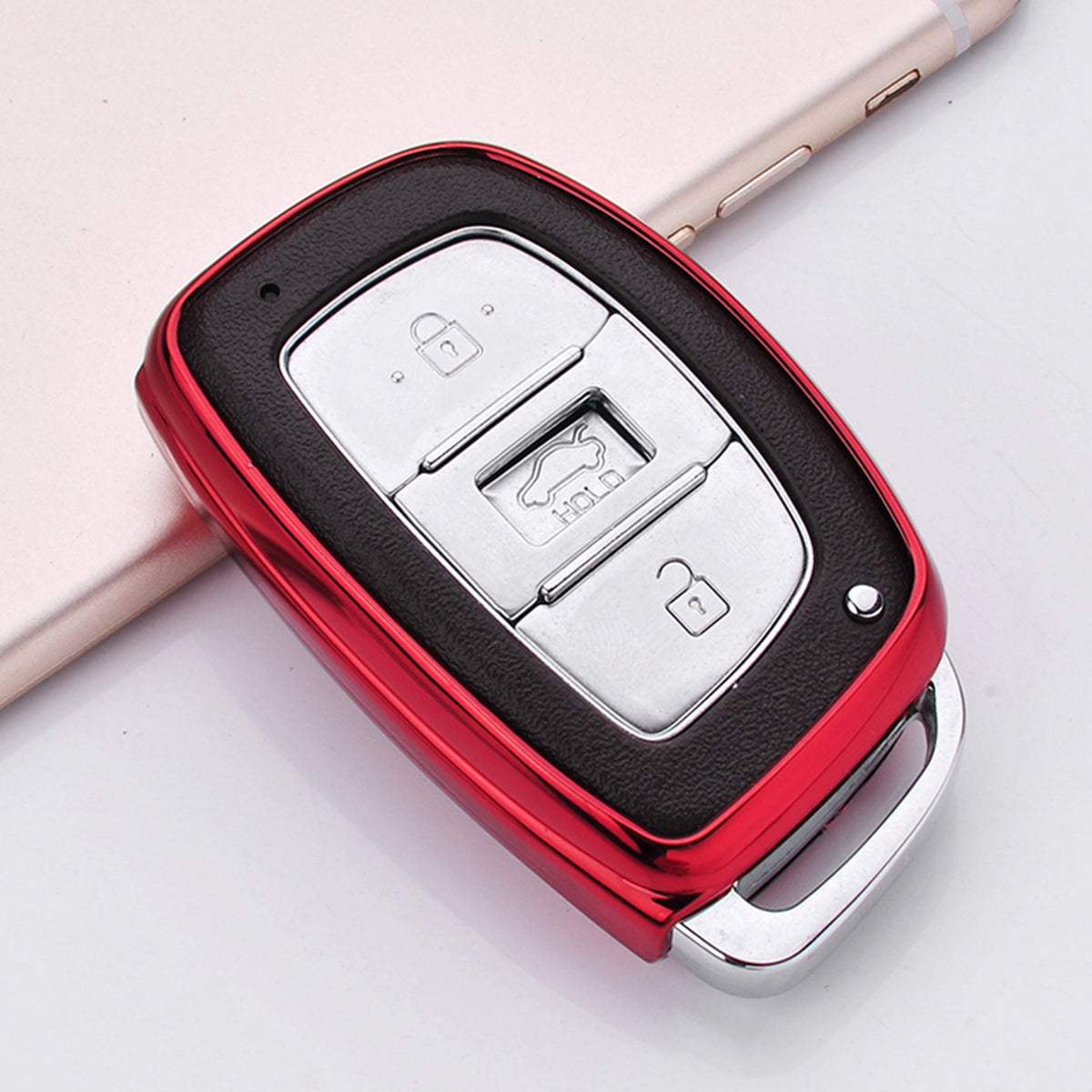 TPU Remote Key Cover Fob Case For Hyundai i10-i30 Elantra Accent IX25 IX35 IX45 - Auto GoShop