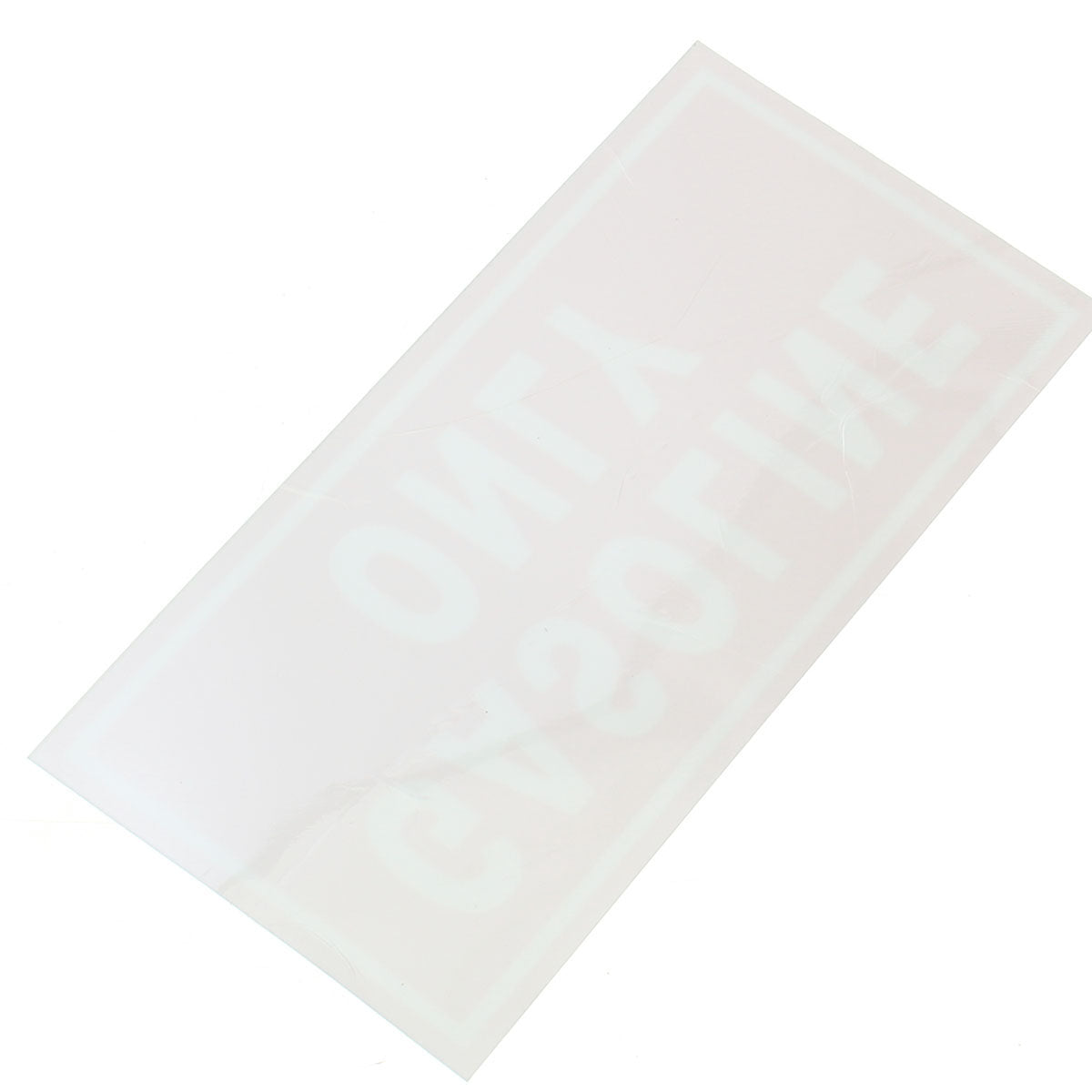 Lavender GASOLINE ONLY Vinyl Decal Sticker Fuel Gas Door Label  Weatherproof 62*125mm