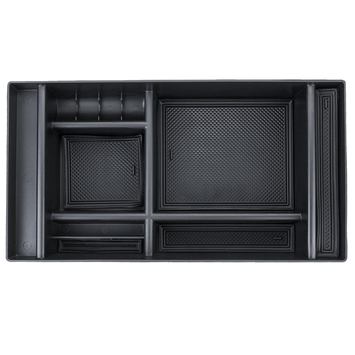 Dark Slate Gray Center Console Car Storage Box For Chevy Silverado 1500 2019+ Sierra 1500 2020 2500