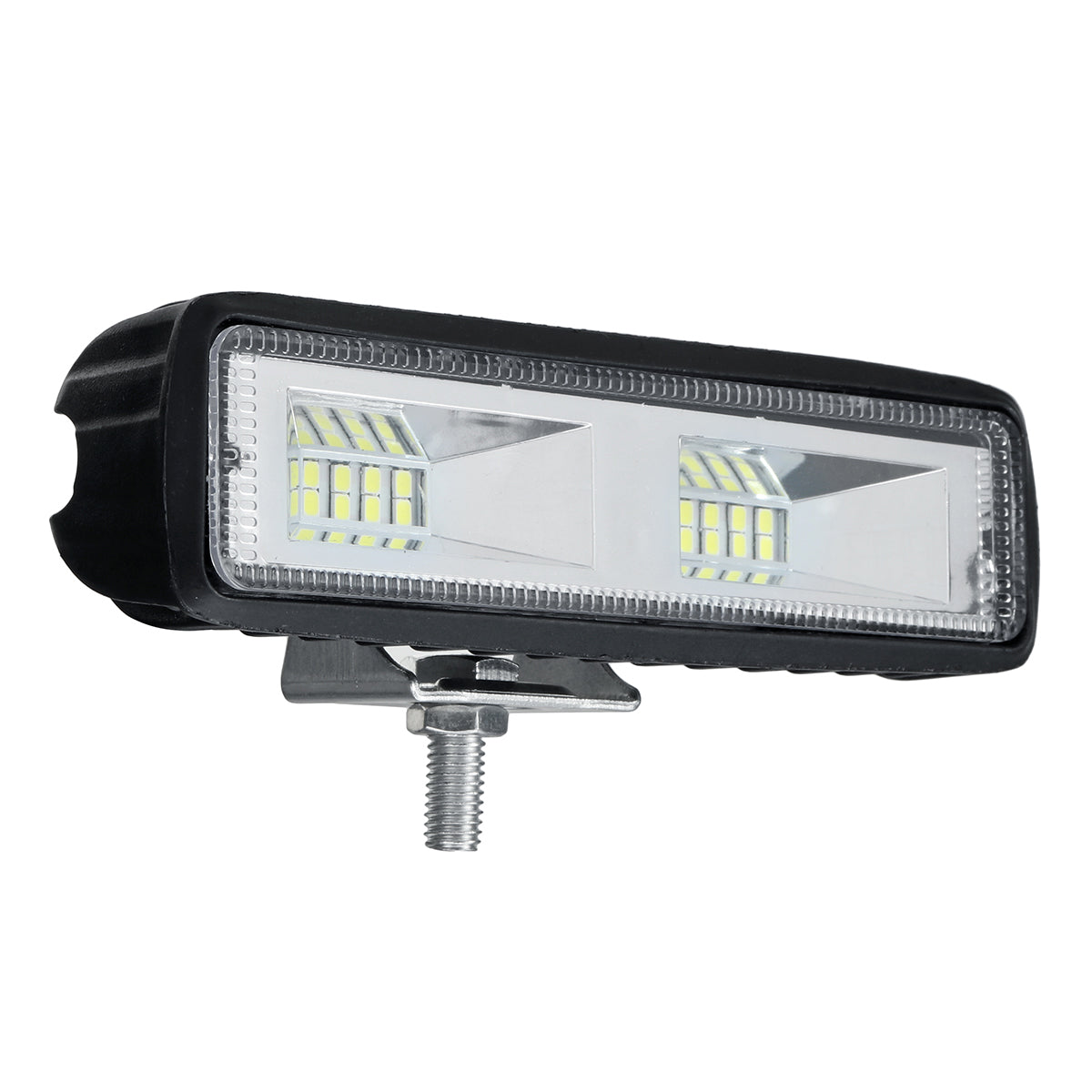 Light Gray 6 inch 12V 48W LED WORK LIGHT BAR Spot Lamp For OFF-ROAD 4WD SUV ATV CAR LAMPS B