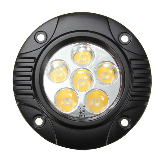 Pale Goldenrod 3.5Inch 18W 6SMD LED Work Light Off Road Driving Spot Lightt Fog Lamp Work Light