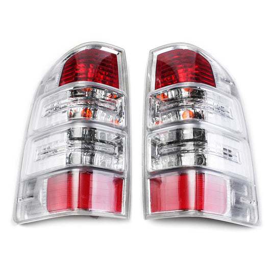 Gray Car Rear Tail Light Assembly Brake Lamp with Bulb Wiring Harness Left/Right for Ford Ranger Pickup Ute 2008-2011