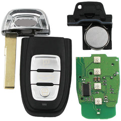Sea Green 3-button smart remote control key
