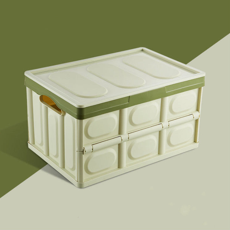 Gray Backup storage box storage car folding storage box