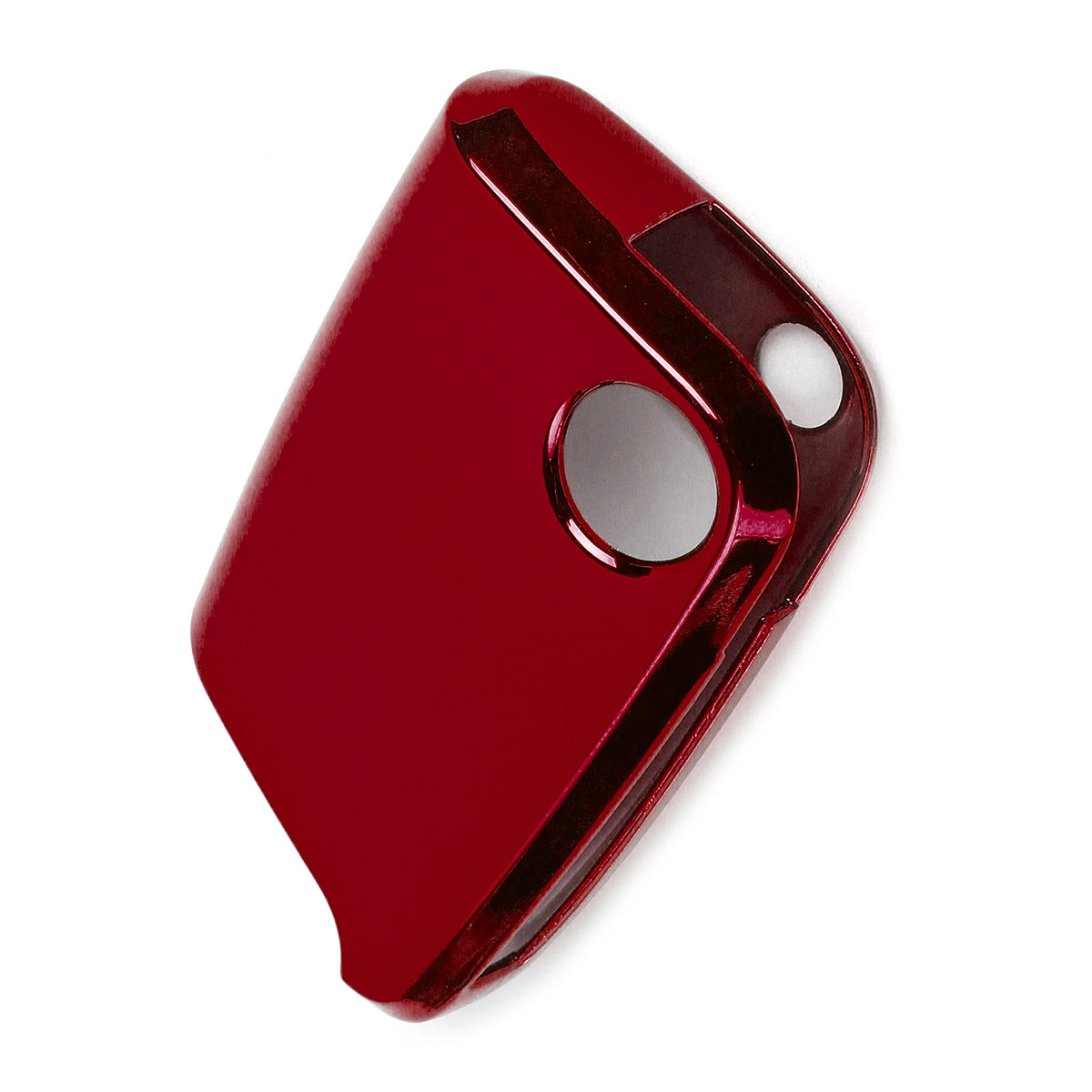 Dark Red TPU Remote Protect Car Key Case Cover Shell For VW TIGUAN Golf Skoda Octavia