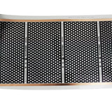 Black Underfloor Heating Carbon Film 240V 50cm Healthy Floor Heater Infrared Pad