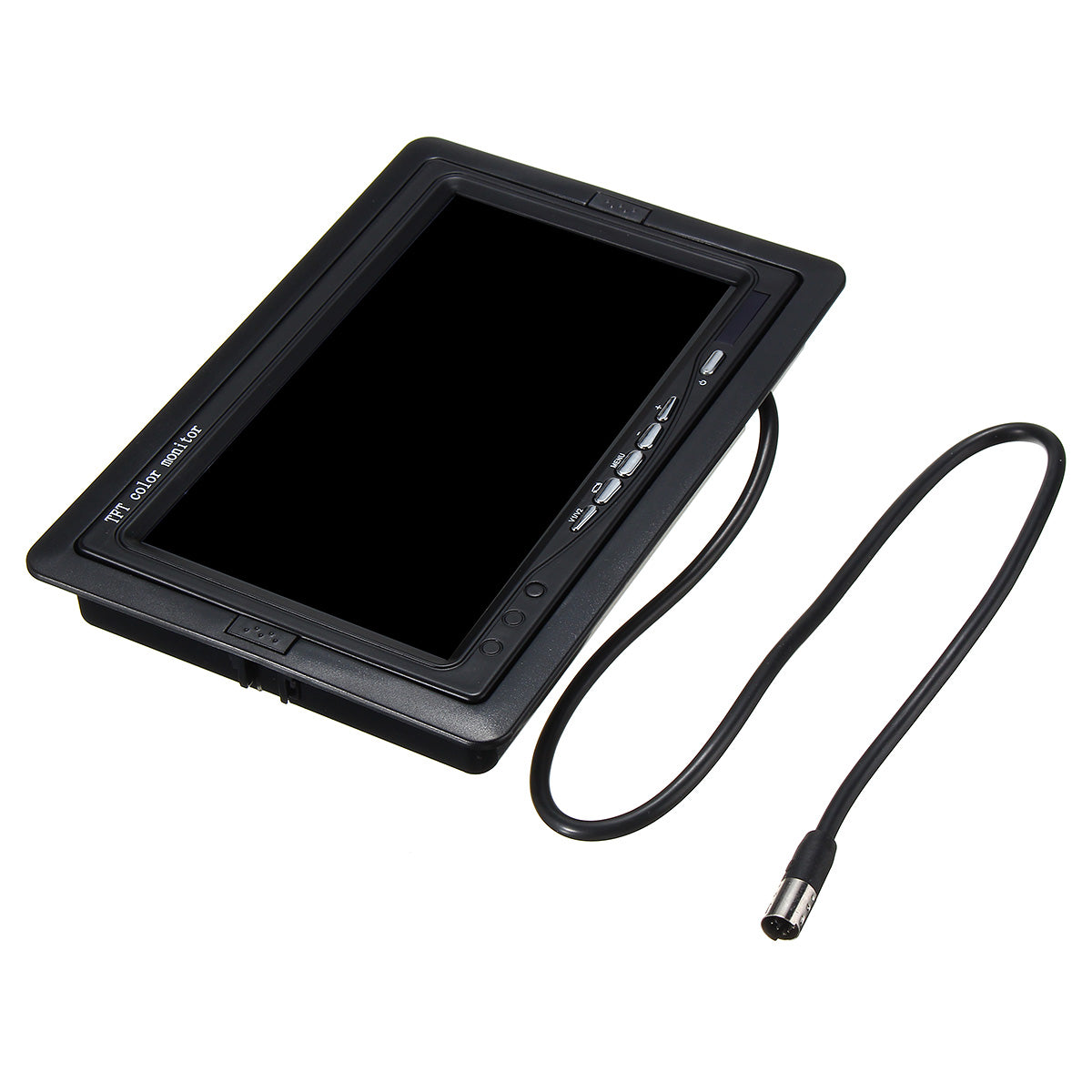 7 Inch Car Rear View Headrest Monitor DVD Player VCR Monitor TFT LCD Display Adjustable Rotating - Auto GoShop