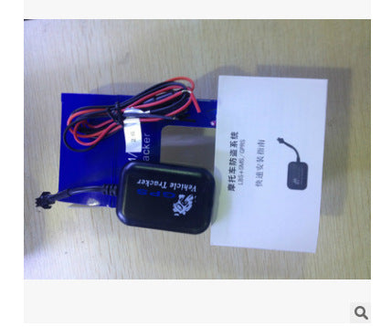 Light Blue TX-5 locator car motor vehicle motor vehicle positioning tracker GPS locator tracker burglar alarm (Black)