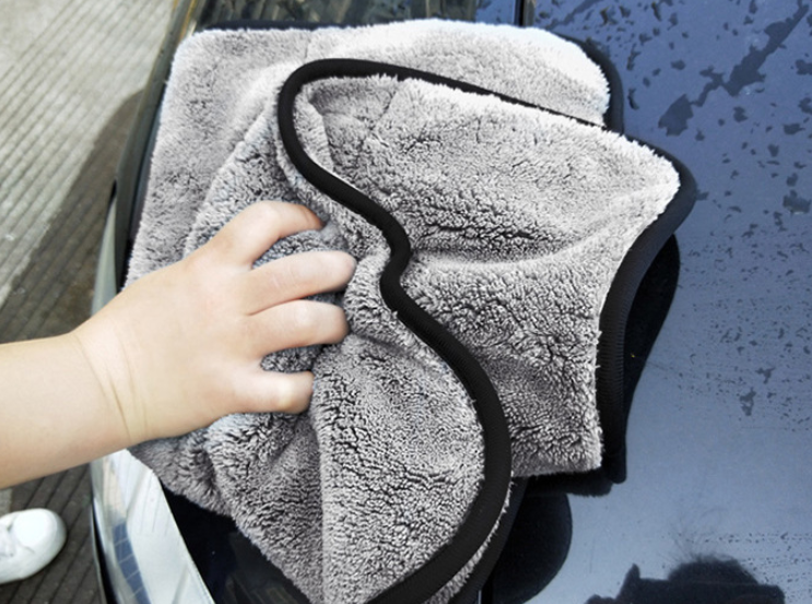 Dark Gray Cleaning towel