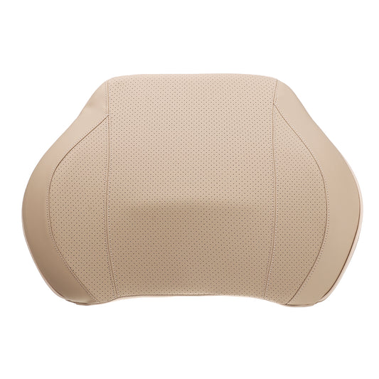 Space Memory Cotton Car Headrest Auto Seat Waist Back Support Pillow Back Cushion Pad Message Home Office - Auto GoShop