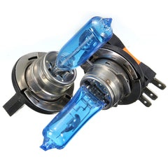 Steel Blue H15 55W 6000K Car Xenon Bulbs Headlight HID DRL Replacement Bulbs for AUDI VW GOLF