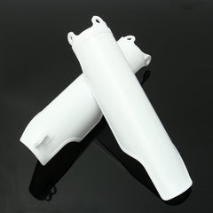 White Smoke Fork Guard Cover Plastic For Honda Crf250 Crf450 2004-2012 Crf250r Crf450r