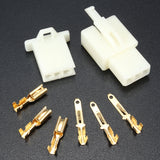 10sets 2.8mm 3 Way Motorcycle Electrical Male Female Connector Terminal Housing - Auto GoShop