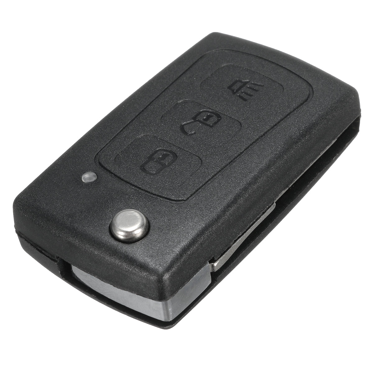 3 Button Remote Flip Key Case Shell Fob Replacement For Great Wall Harvard H3 H5 - Auto GoShop