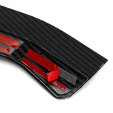 Dark Red Car Front Lower Bumper Lip Splitter Canard Trim For Mercedes-benz A Class W177 A180 A200 A220 A250 AMG 2019+