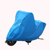 Steel Blue Motorcycle Scooter Bike Rain Covers Waterproof Sunproof Protective Thicken Breathable S-L