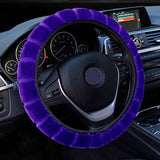 Wool Plush Car Steering Wheel Cover