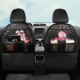 Protective Car Seat Back Cover and Organizer