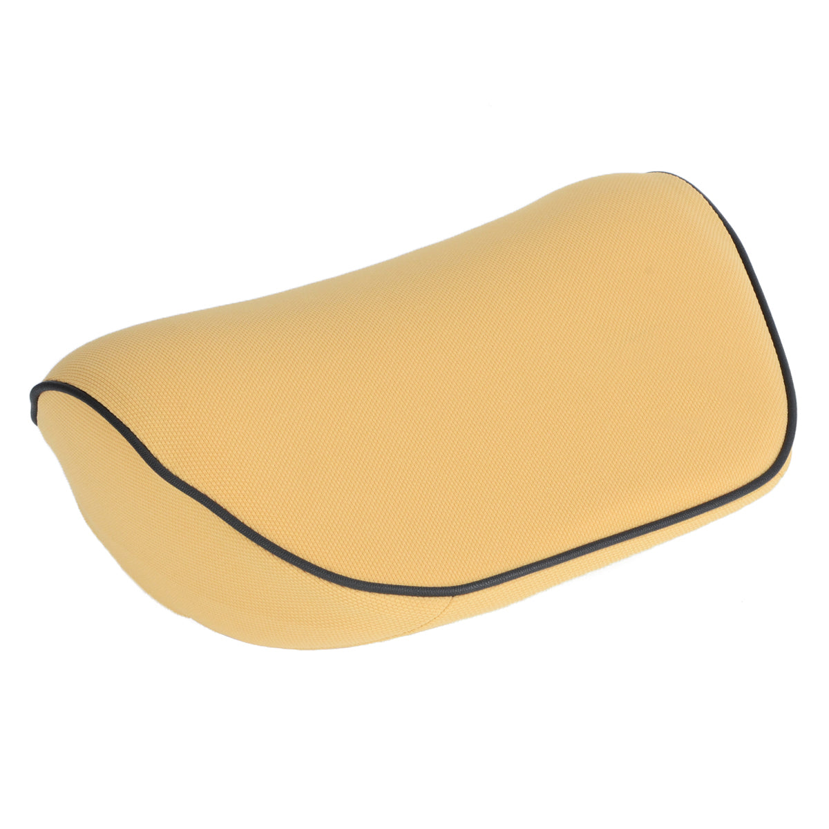 Light Goldenrod One Set Car Seat Memory Foam Head Neck Pillow Lumbar Pillow Back Support Cushion Sleep Rest