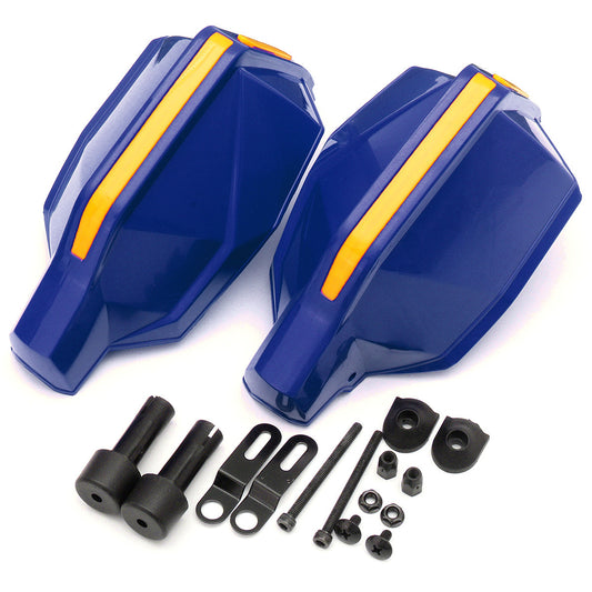Midnight Blue Pair 7/8'' 22mm Motorcycle Bike Bar Handguard Hand Guards Wind Protector Universal