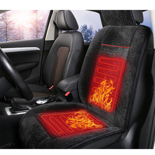 12V 24V Heated Avto Car Seat Cushion Cover Seat Heater Warmer Winter Cushion - Auto GoShop