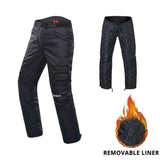 Windproof Motorcycle Pants with Protective Knee Pads