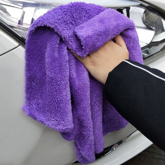 Toalla de lavado de autos de microfibra premium