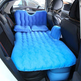 Cubierta del asiento trasero, colchón inflable de aire para acampar en coche