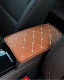 Leather Car Armrest Pad Cover