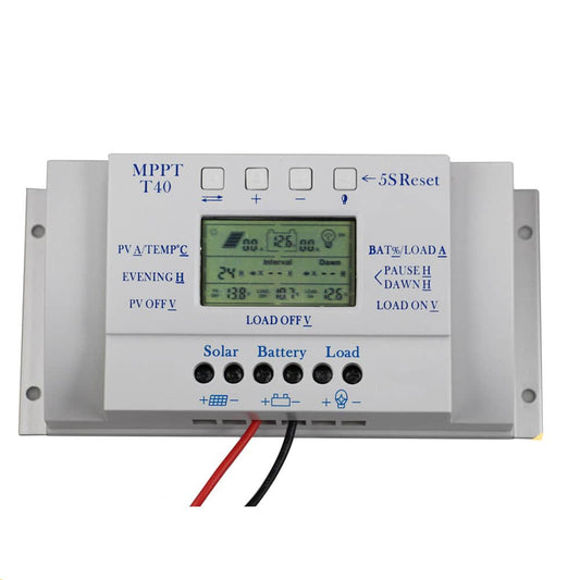 40 A Solar Charge Controller with USB Port