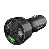 Triple USB Quick Car Charger