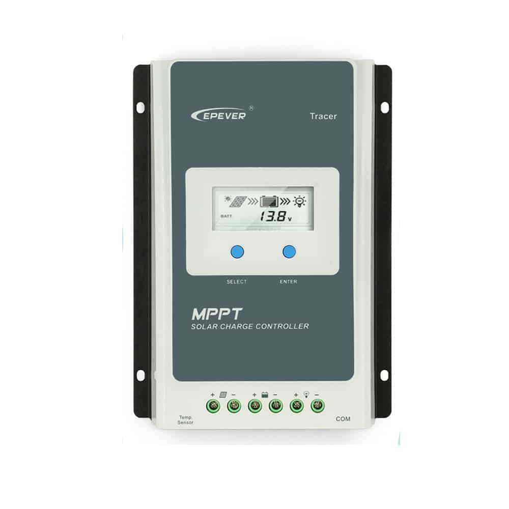 12 / 24 V Solar Charge Controller with LCD Display