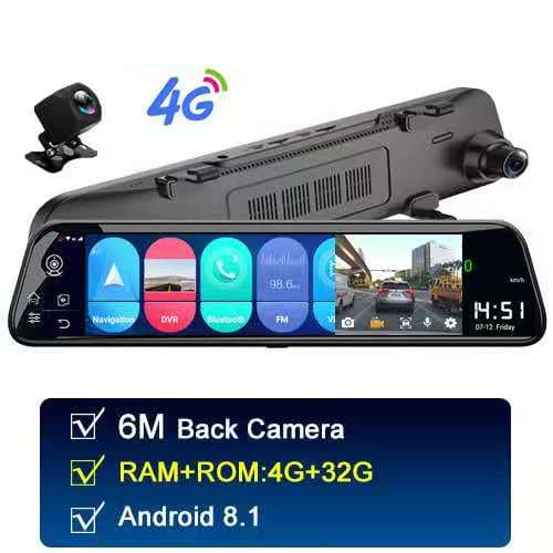Touch Screen Dash Camera for Cars