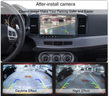 Cámara de respaldo universal con lente Fisheye HD para automóviles