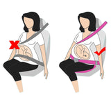 Cinturón de seguridad para el embarazo