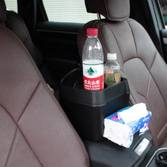 Multi-Function Car Use Arm Rest Box Storage Box Cup Seat Trash Can - Auto GoShop