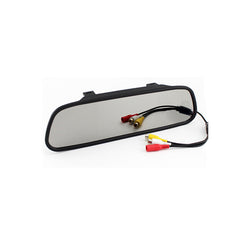 Gray 4.3 inch LED rear view mirror + reversing camera