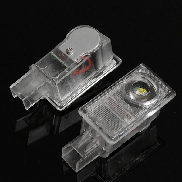 Dim Gray Pair LED Car Welcome Light Door Lamp Ghost Shadow Projector for Volvo