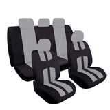 Universal Full Set Car Seat Covers For Truck SUV 5 Heads Beige/Blue/Red/Gray - Auto GoShop