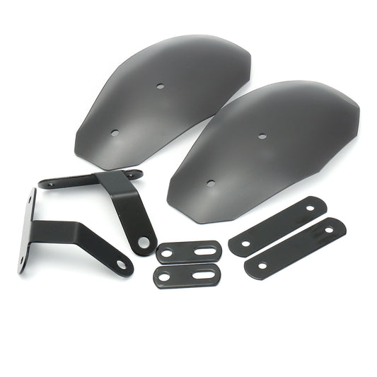 Dim Gray Motorcycle Hand Guard Handlebar Handguards Wind Deflector Protector Shield For Harley Honda Custom