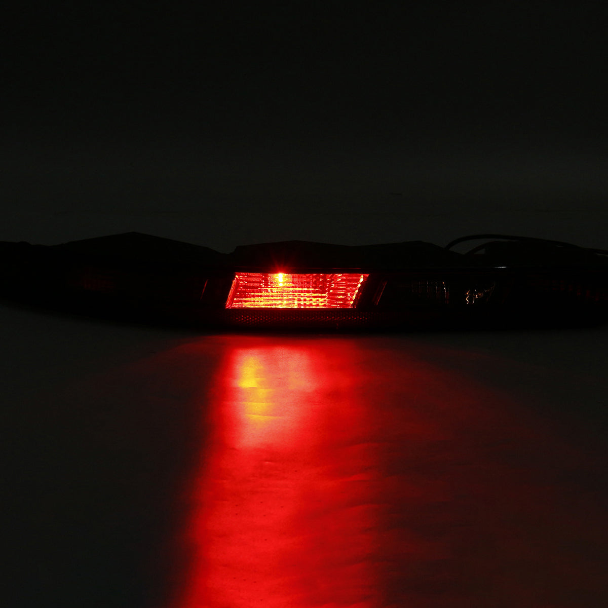 Orange Red Rear Right/Left Lower Bumper Tail Light Red Lens for AUDI Q3 2016-2018