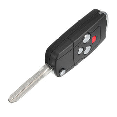 Dim Gray Uncut Blade Remote Key Fold Case 4 Button Flip Key Shell for TOYOTA Camry