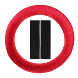 Car Accessory Steering Wheel Covers Protector Universial Luxury w/ Shoulder Pads - Auto GoShop