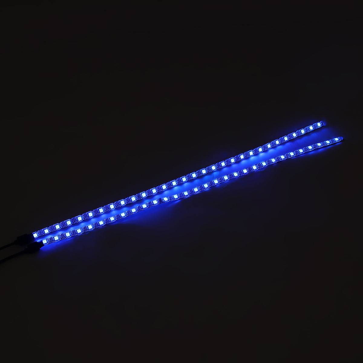 Royal Blue LED Strip Flashlight Bar Lamp Night Light For M365 Electric Scooter Kit