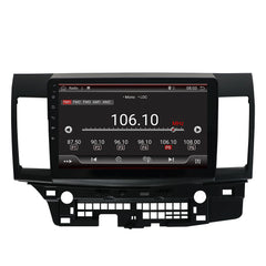 YUEHOO 10.1 Inch 2 DIN for Android 9.0 Car Stereo 4+32G Quad Core MP5 Player GPS WIFI 4G FM AM RDS Radio for Mitsubishi Lancer - Auto GoShop