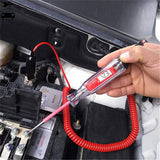 3-48V Car Digital Electric Voltage Tester Pen Probe Detector Diagnostic Tool with LCD Screen Spring Wire - Auto GoShop